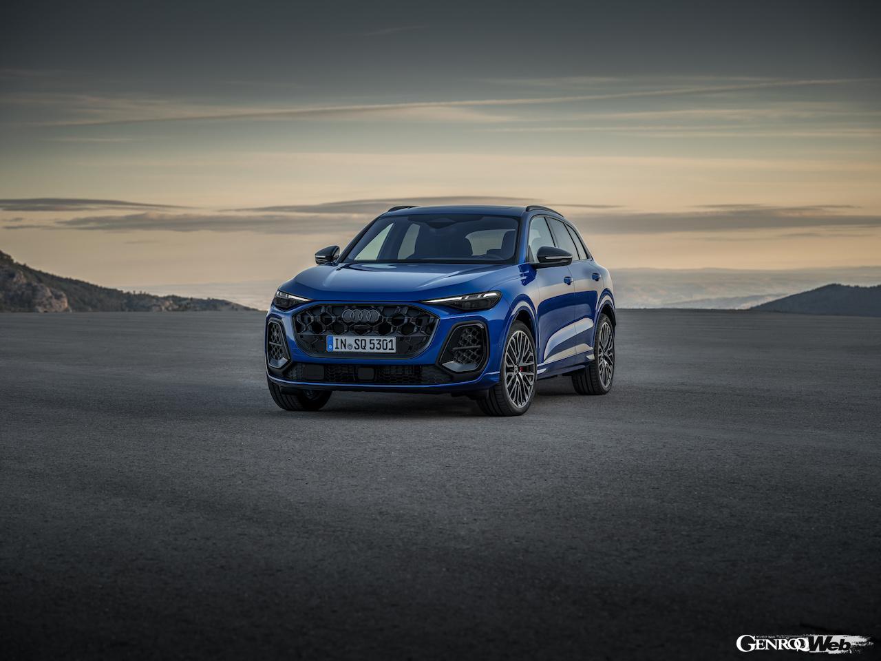 PPCベースの新世代内燃機関モデル、新型「アウディ SQ5」のエクステリア。