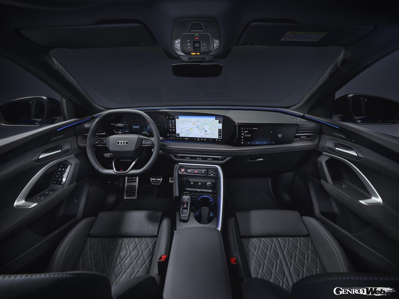 PPCベースの新世代内燃機関モデル、新型「アウディ SQ5」のインテリア。