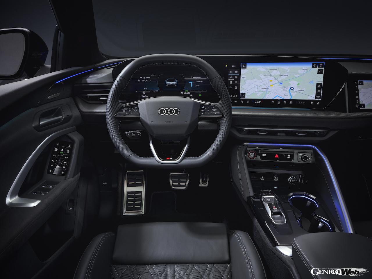 PPCベースの新世代内燃機関モデル、新型「アウディ SQ5」のインテリア。