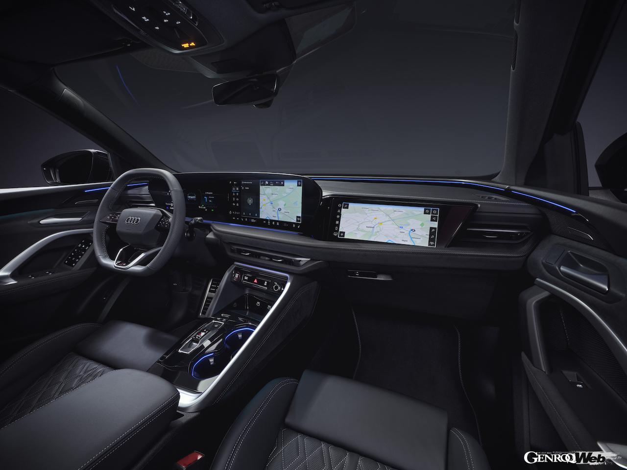 PPCベースの新世代内燃機関モデル、新型「アウディ SQ5」のインテリア。