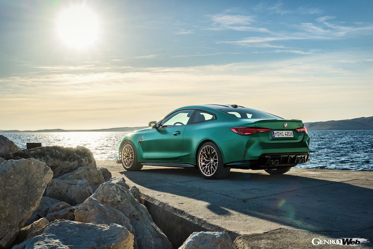 日本市場に40台限定導入される「BMW M4 CS」のエクステリア。