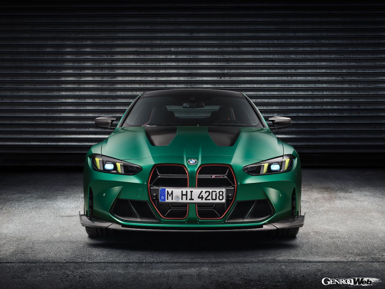 日本市場に40台限定導入される「BMW M4 CS」のエクステリア。