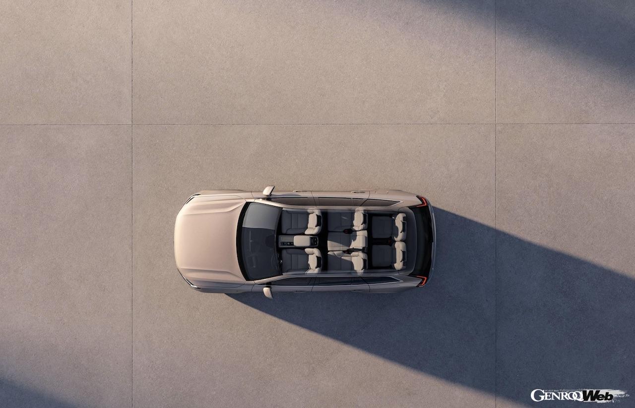 内外装をアップデートした「ボルボ XC90」改良新型のインテリア。