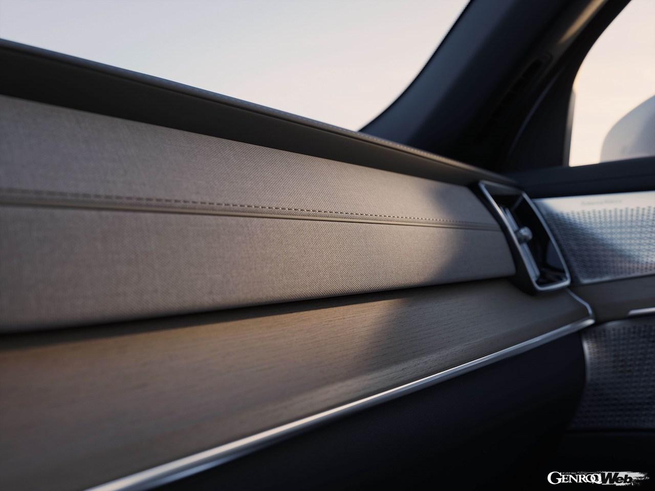 内外装をアップデートした「ボルボ XC90」改良新型のインテリア。