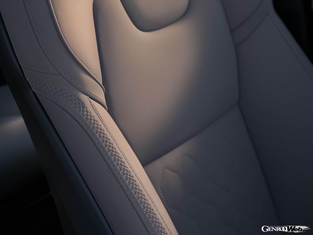 内外装をアップデートした「ボルボ XC90」改良新型のインテリア。