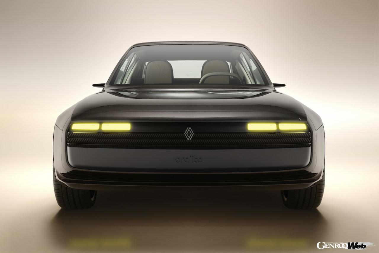 フル電動レストモッド「ルノー R17 エレクトリック × オラ・イト」のエクステリア。