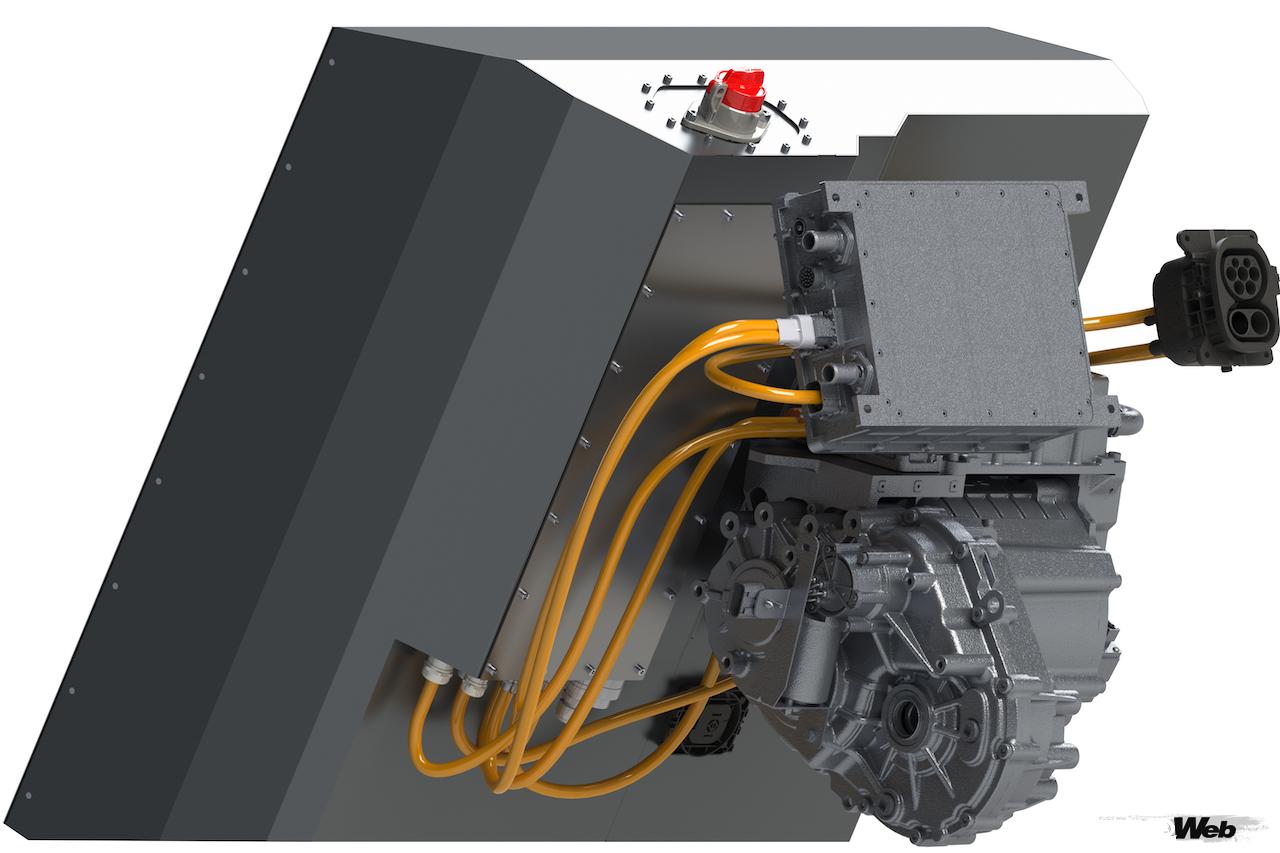 アリエル E-ノマドに搭載されたペガサスV3・リチウムイオンバッテリーシステムは、高いコストパフォーマンスに加えて、すぐにでも実用化が可能。今後、様々な自動車メーカーへの供給が計画されているという。