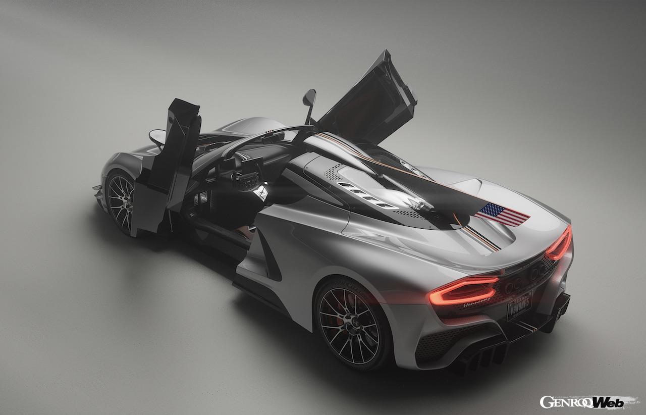 ヘネシー ヴェノム F5-M ロードスターのエクステリア。