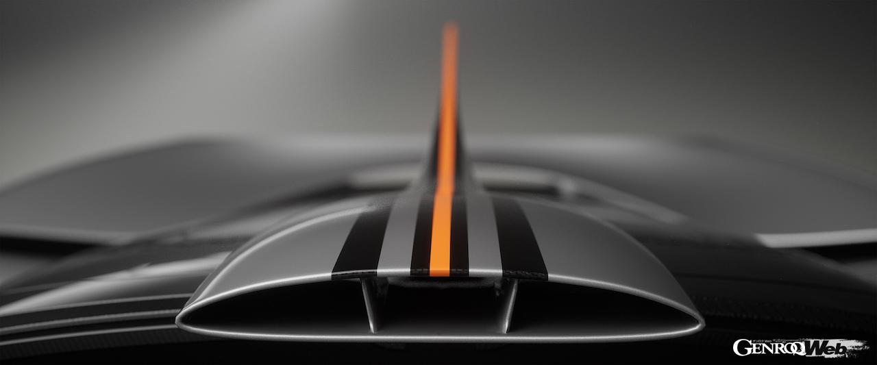 ヘネシー ヴェノム F5-M ロードスターに導入された、ドーサルフィン。