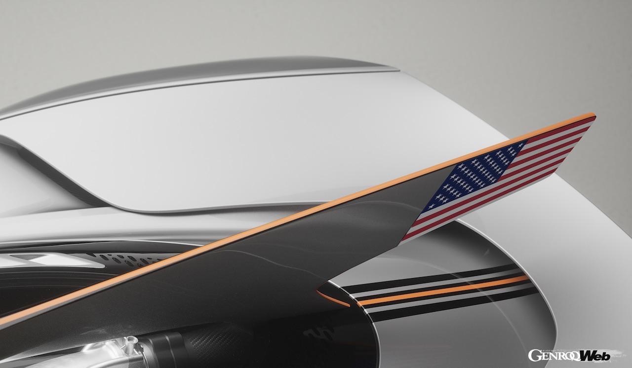 ヘネシー ヴェノム F5-M ロードスターに導入された、ドーサルフィン。