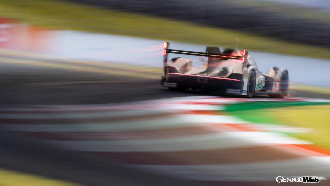 「富士6時間レース」の予選とハイパーポールに挑んだ、ポルシェ 963 38号車。