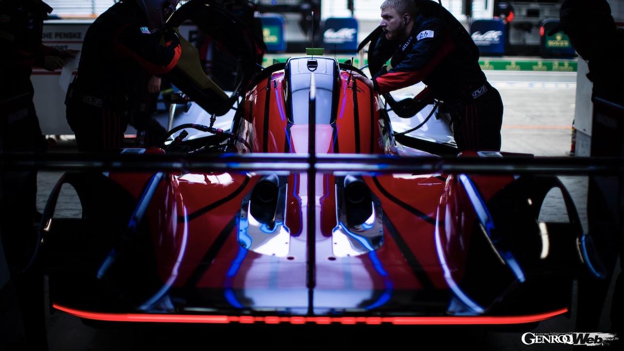 「富士6時間レース」の予選とハイパーポールに挑んだ、ポルシェ 963 5号車。