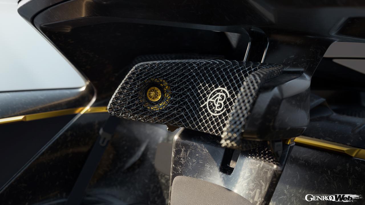 フル電動スポーツ「ロータス セオリー1」の持続可能性を追求したコクピット。