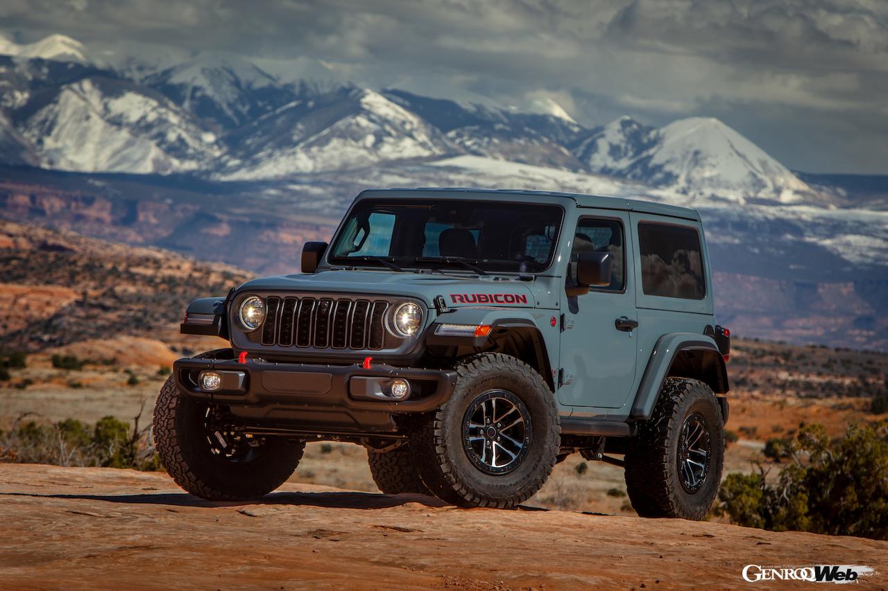 「ジープ ラングラー」2025年モデルのエクステリア。