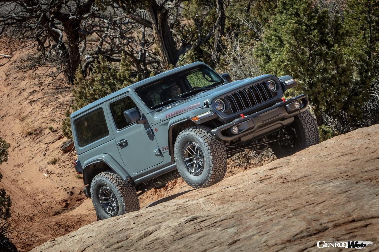 「ジープ ラングラー」2025年モデルのエクステリア。