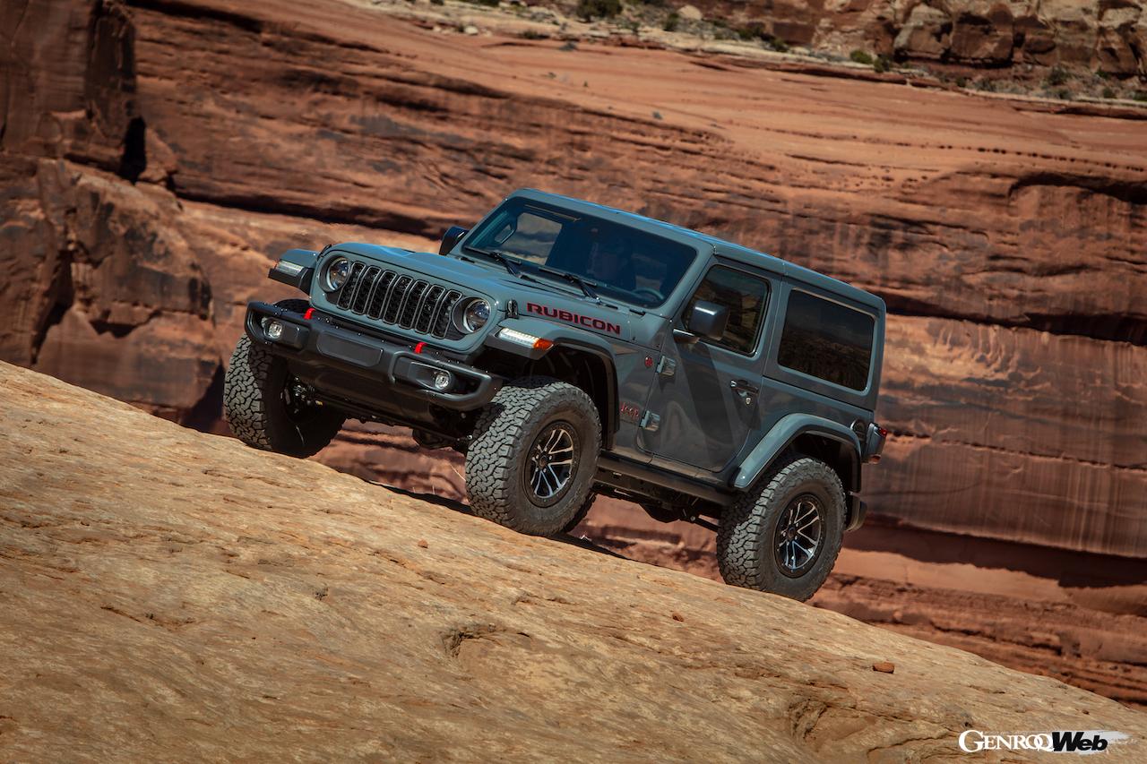 「ジープ ラングラー」2025年モデルのエクステリア。