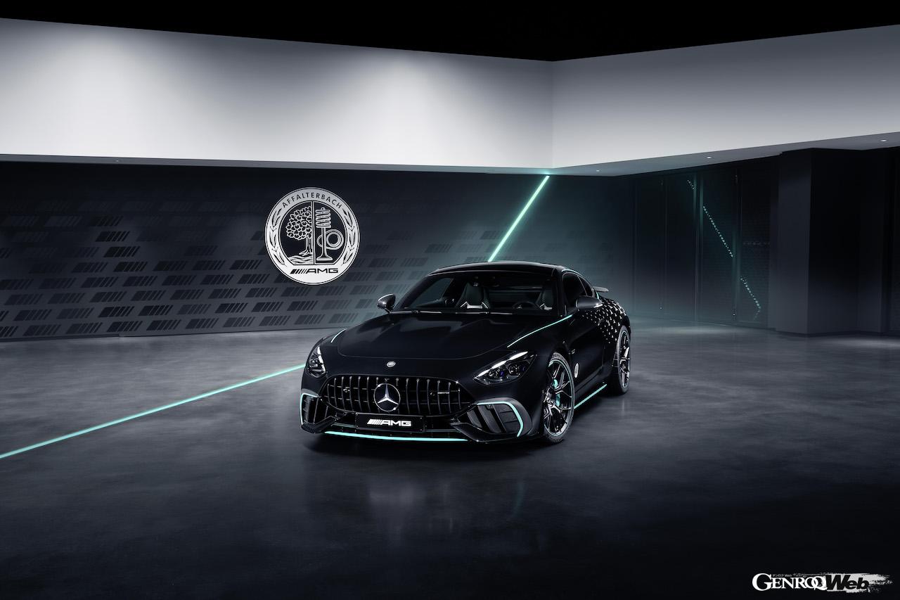 200台が限定販売される「メルセデス AMG GT 63 プロ 4MATIC+ モータースポーツコレクターズ・エディション」のエクステリア。