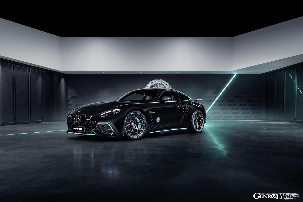 200台が限定販売される「メルセデス AMG GT 63 プロ 4MATIC+ モータースポーツコレクターズ・エディション」のエクステリア。