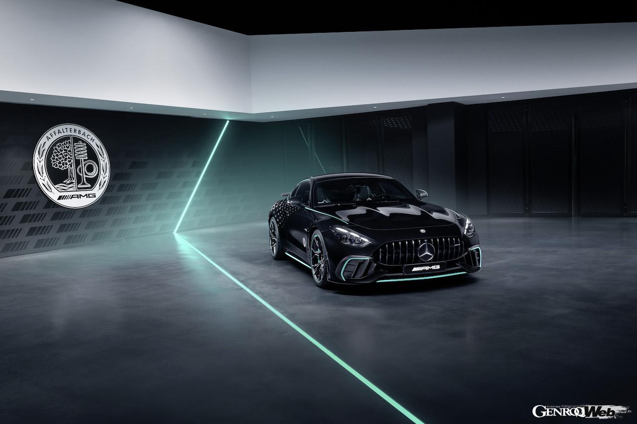 200台が限定販売される「メルセデス AMG GT 63 プロ 4MATIC+ モータースポーツコレクターズ・エディション」のエクステリア。