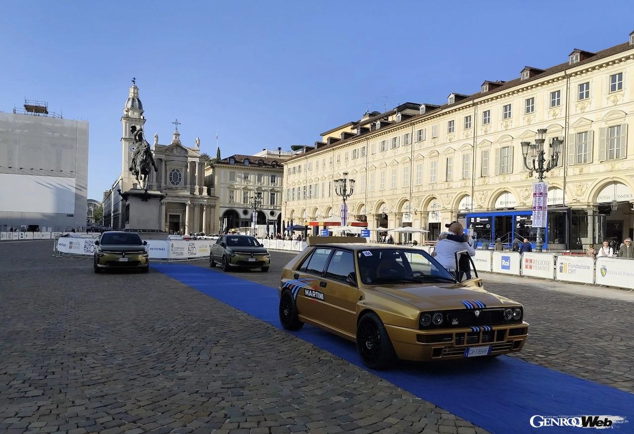 2024年の「アミキ・ミエイ」には、欧州6ヵ国から130台のランチア デルタが集まった。