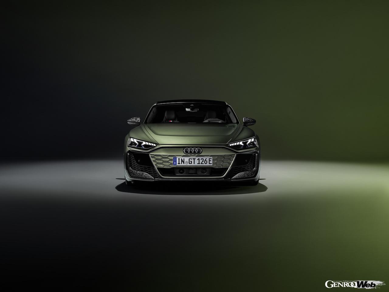 アウディ最強EV「アウディ RS e-tron GT パフォーマンス」のエクステリア。