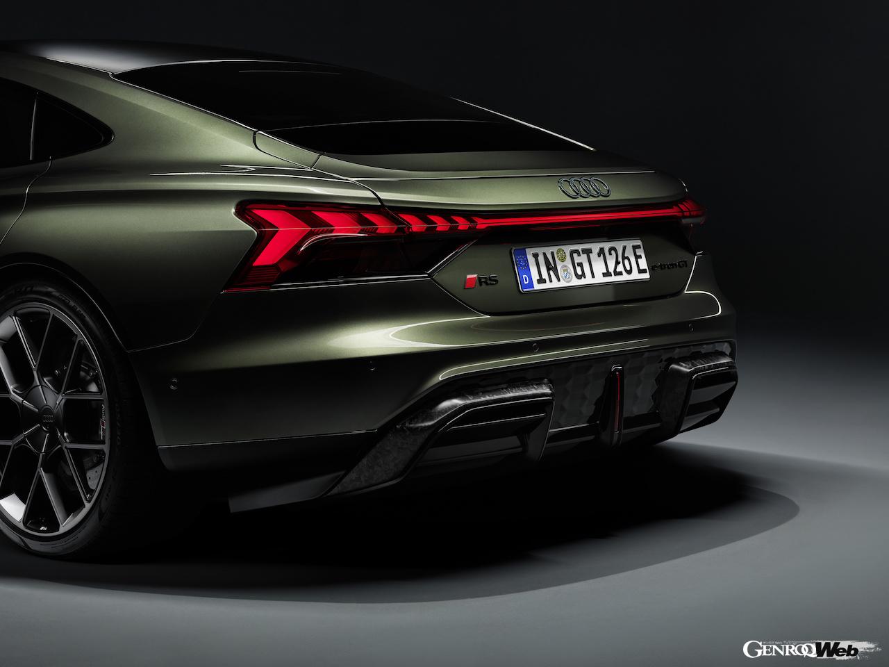 アウディ最強EV「アウディ RS e-tron GT パフォーマンス」のエクステリア。