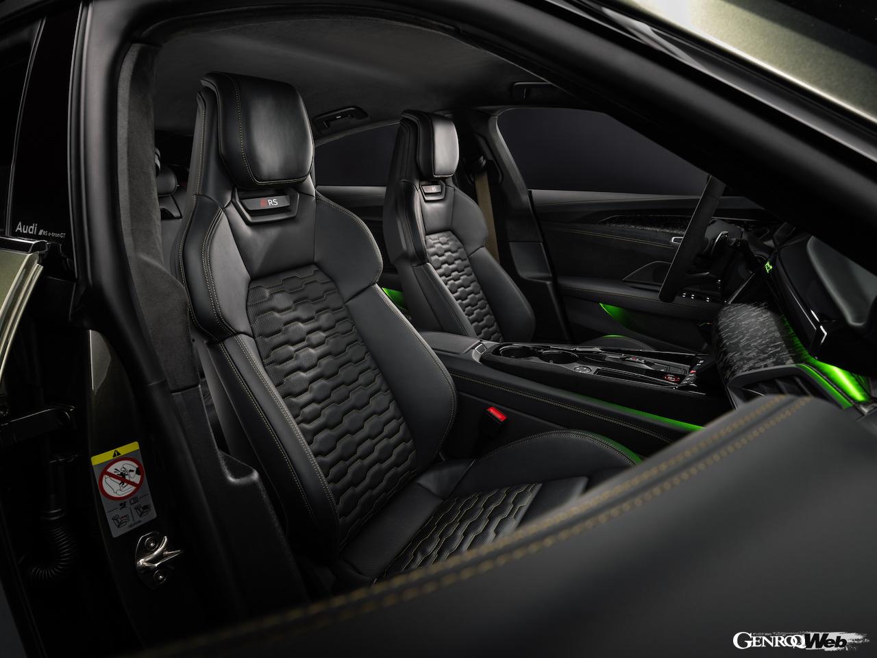 アウディ最強EV「アウディ RS e-tron GT パフォーマンス」のインテリア。