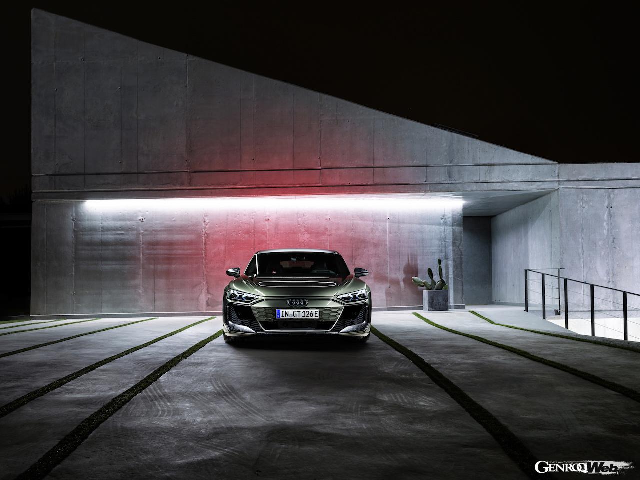 アウディ最強EV「アウディ RS e-tron GT パフォーマンス」のエクステリア。