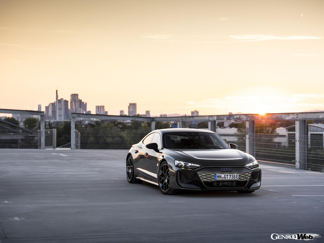 アウディ最強EV「アウディ RS e-tron GT パフォーマンス」のエクステリア。