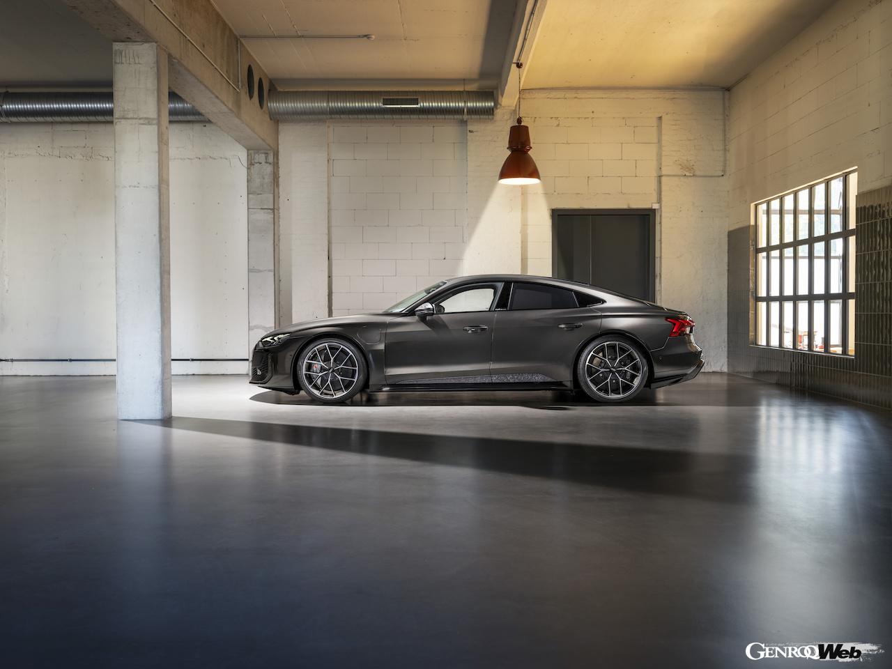 アウディ最強EV「アウディ RS e-tron GT パフォーマンス」のエクステリア。
