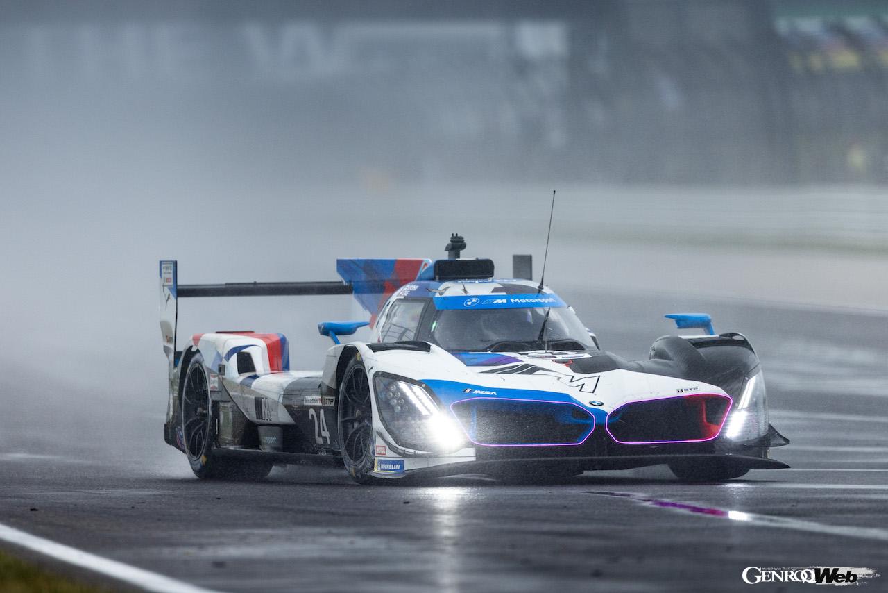 IMSA第10戦「TireRack.com・バトル・オン・ザ・ブリックス」で勝利を飾った、BMW M ハイブリッド V8 24号車。