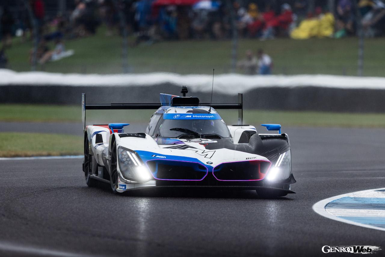 IMSA第10戦「TireRack.com・バトル・オン・ザ・ブリックス」で勝利を飾った、BMW M ハイブリッド V8 24号車。