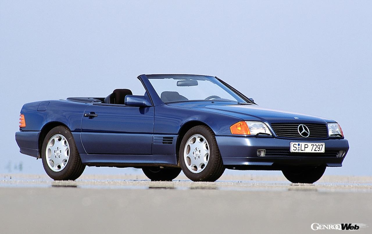ブルーノ・サッコが、自身が手がけたモデルで特に気に入っていたとされる、R129型SL。