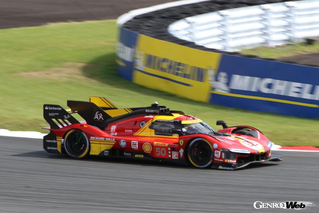 フェラーリAFコルセの50号車フェラーリ 499P