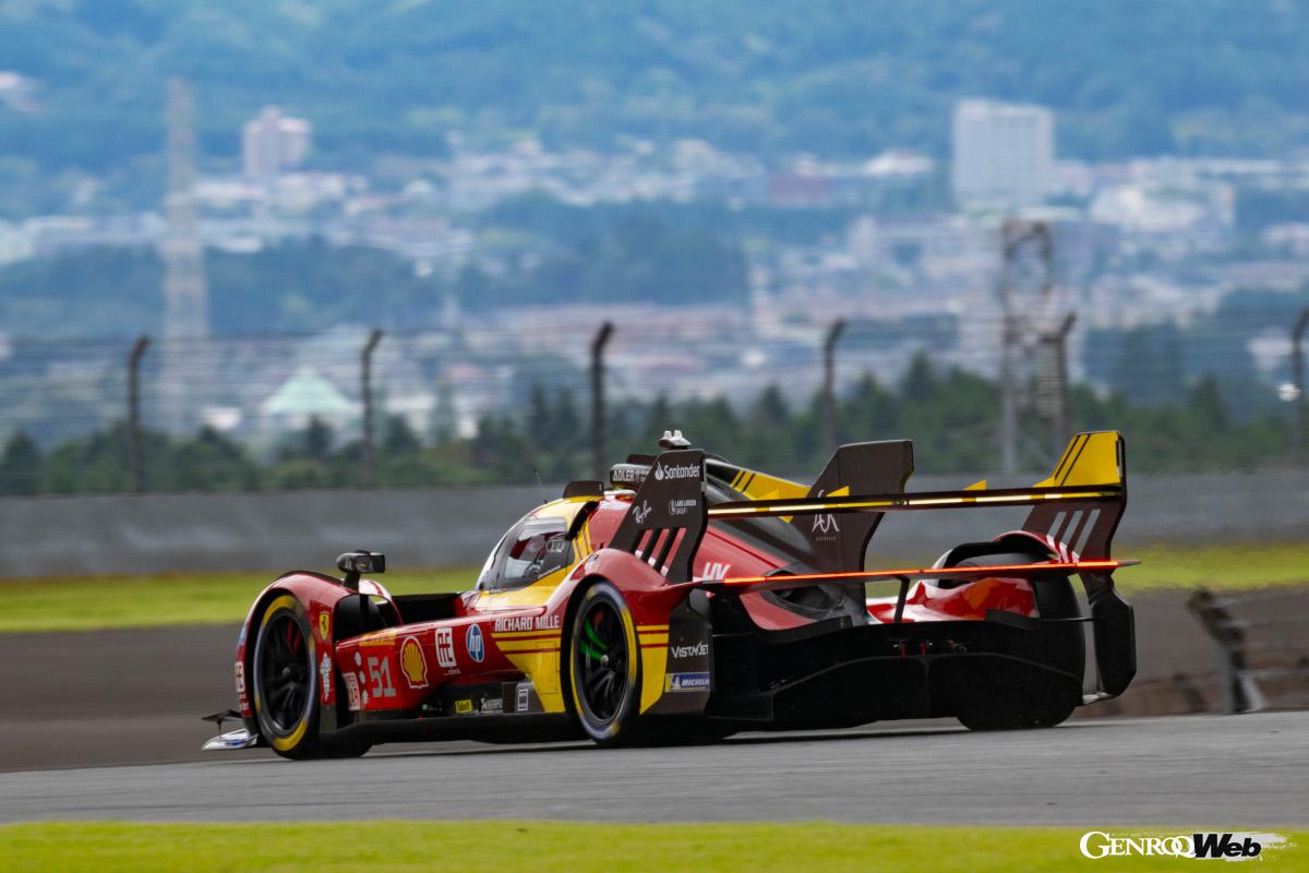 12位に終わったフェラーリAFコルセ51号車。