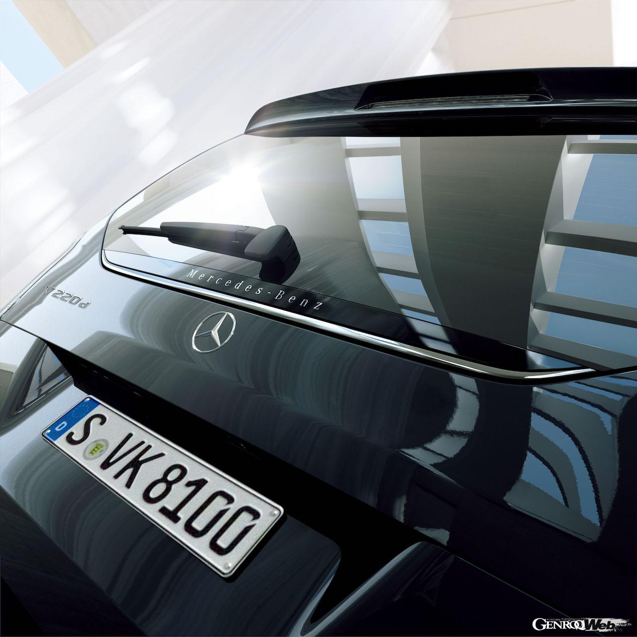 「メルセデス・ベンツ Vクラス」改良新型のエクステリア。