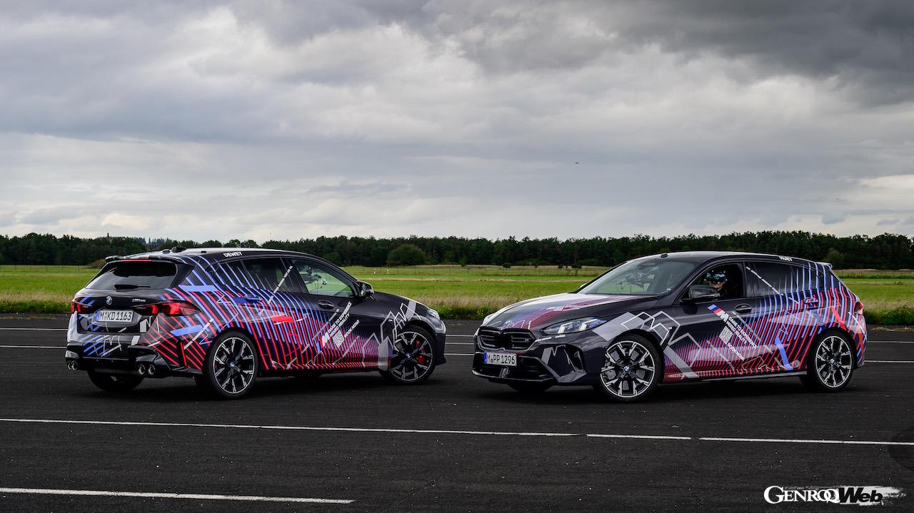 今回、マルチプレイヤー用の車両として、専用機器を搭載した「BMW M135 xDrive」が用意された。