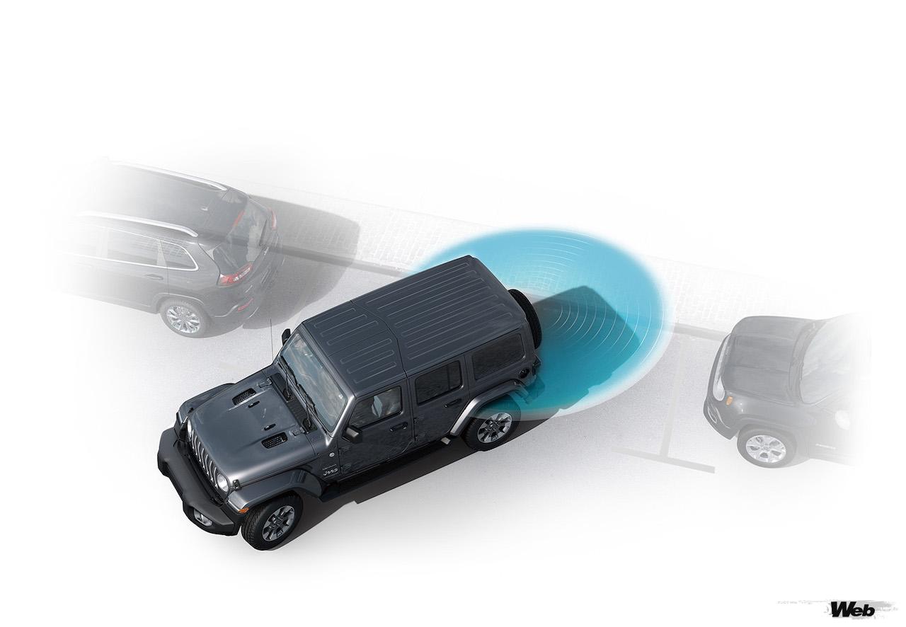 「ジープ ラングラー ルビコン（2ドア）」の安全装備。