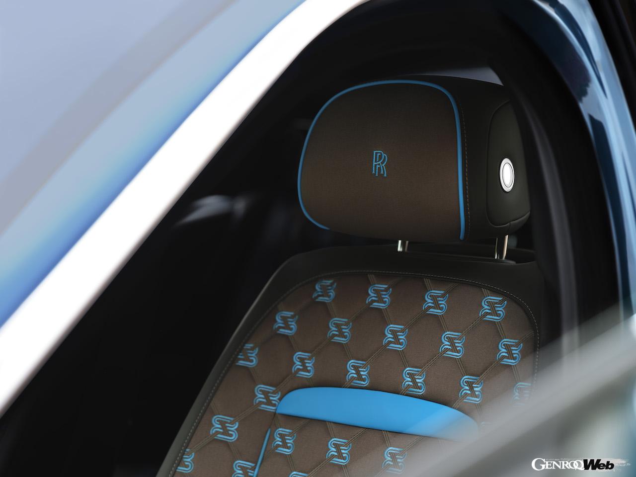 「ロールス・ロイス ゴースト シリーズ Ⅱ」のインテリア。