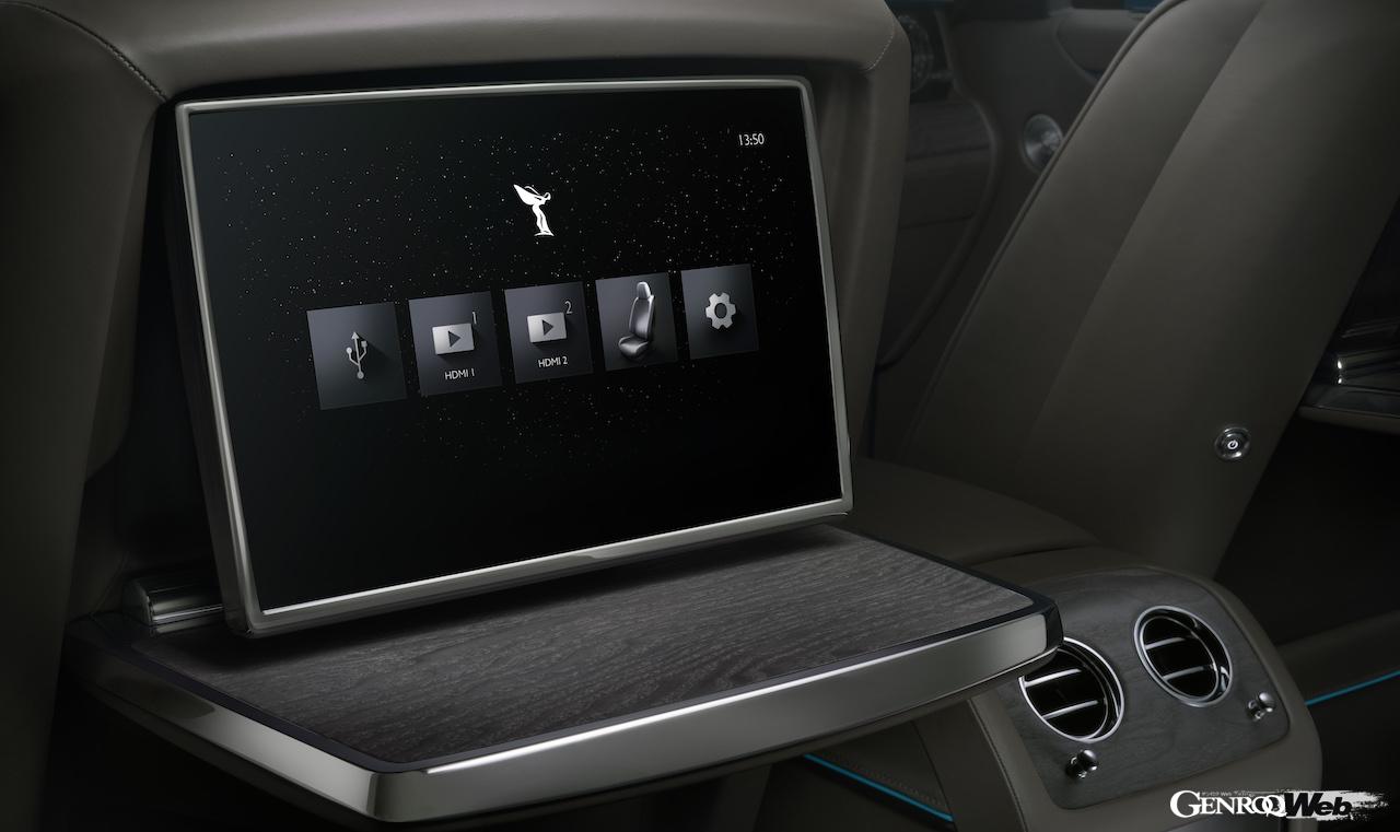 「ロールス・ロイス ゴースト シリーズ Ⅱ」のインテリア。