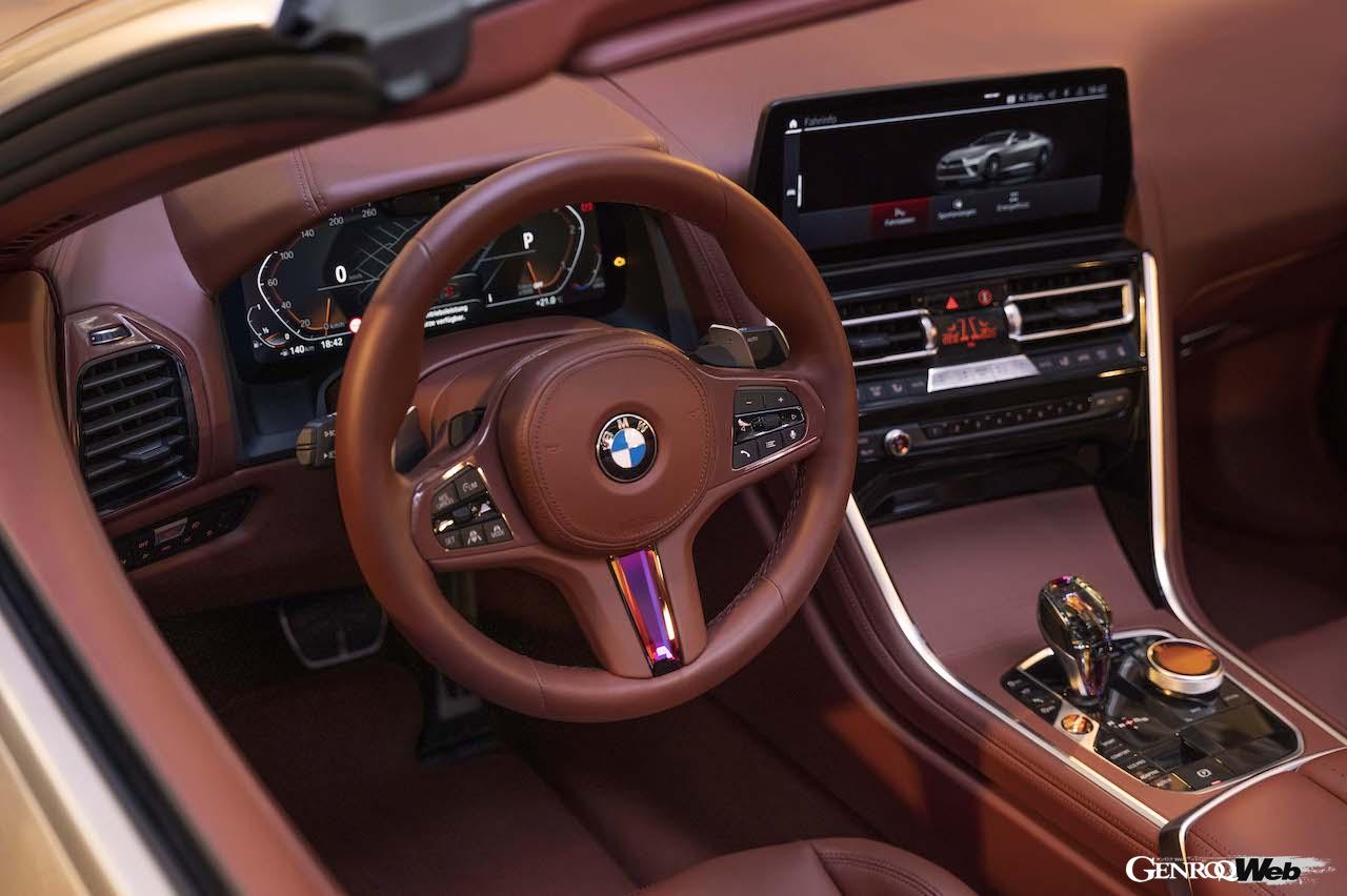 50台のみが少量限定生産される「BMW スカイトップ」のインテリア。