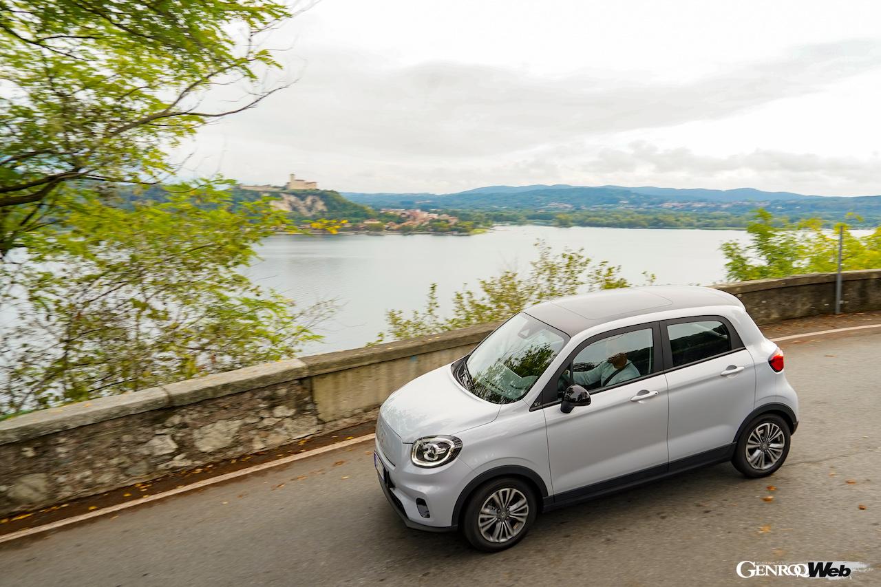 欧州市場に導入されるコンパクトEV「リープモーター T03」のエクステリア。