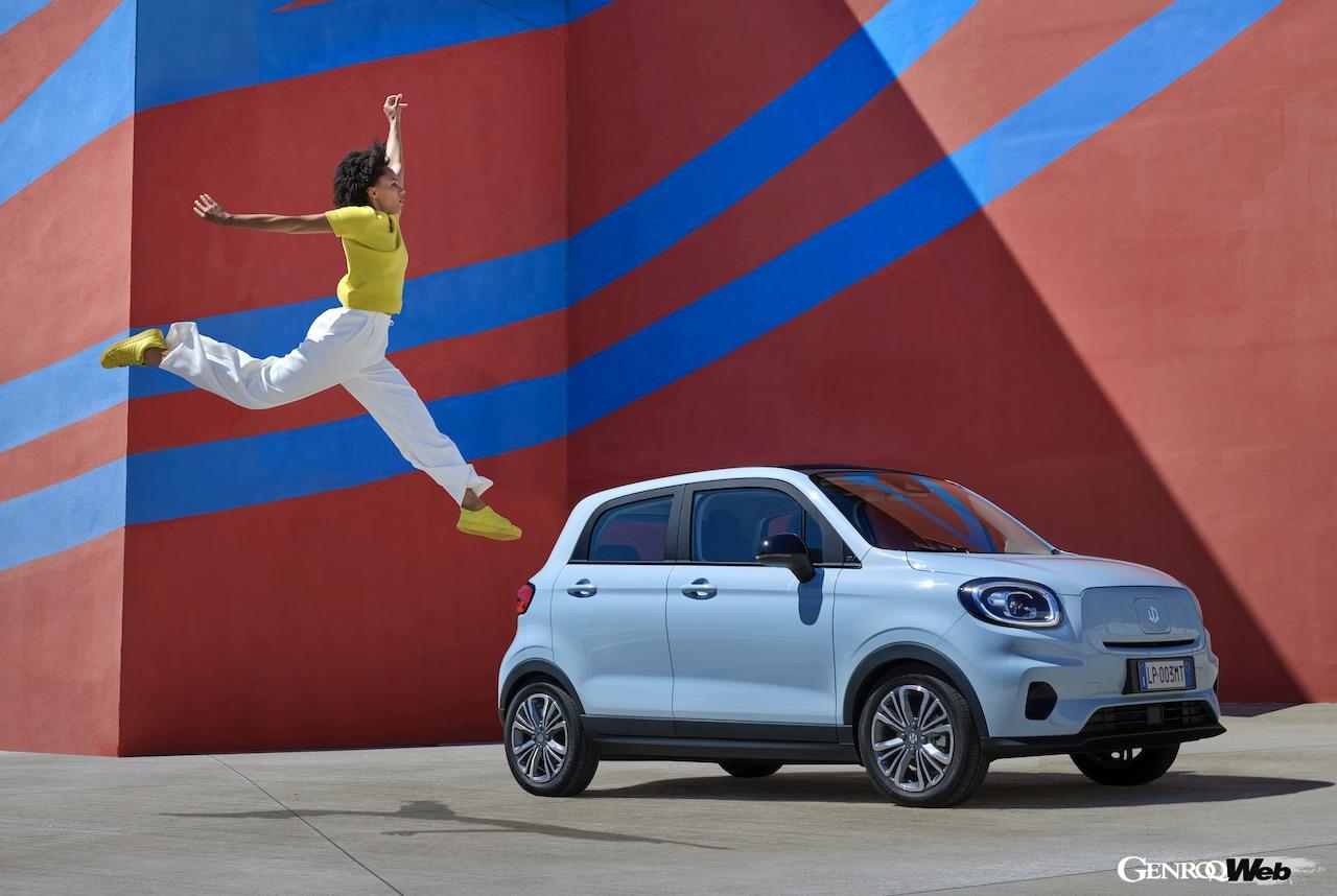 欧州市場に導入されるコンパクトEV「リープモーター T03」のエクステリア。