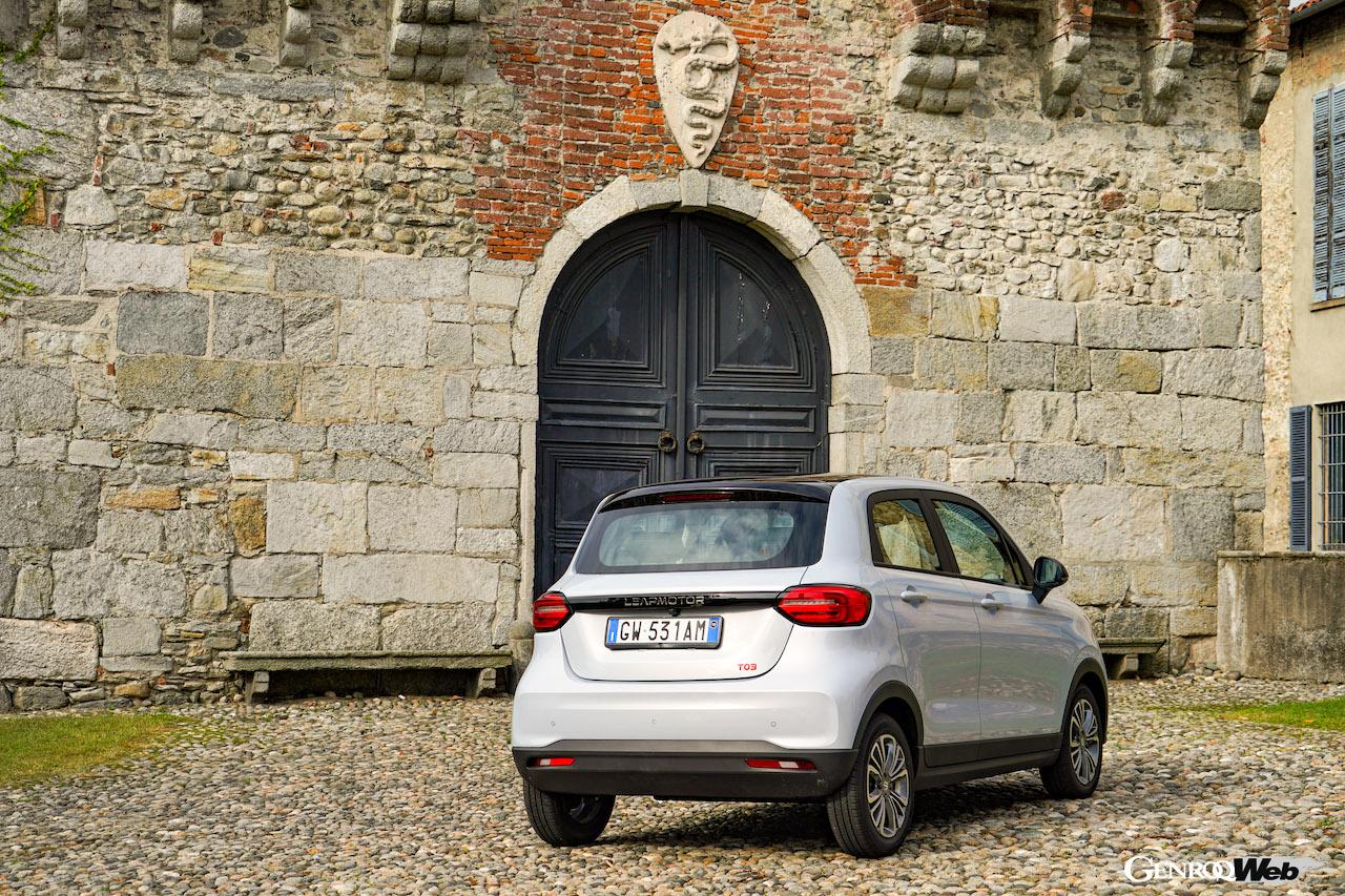 欧州市場に導入されるコンパクトEV「リープモーター T03」のエクステリア。