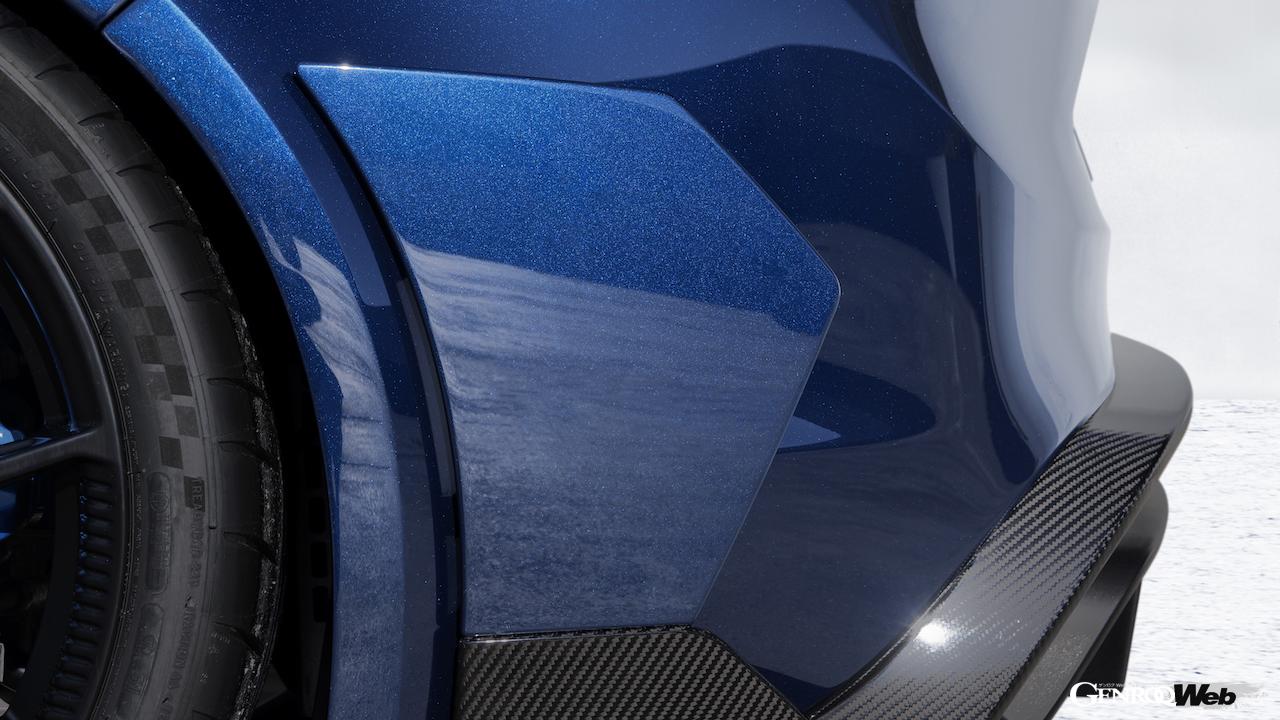 110台のみが限定販売される「アルピーヌ A110 R ウルティム」のエクステリア。