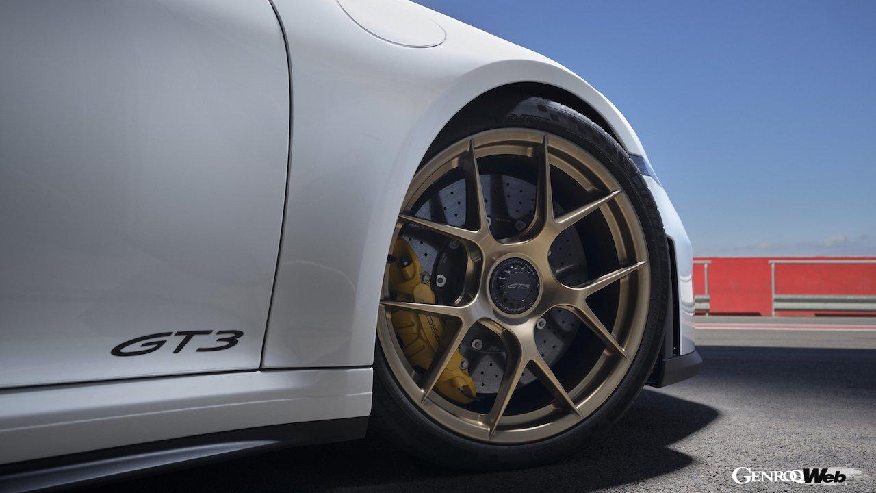 新型「911 GT3 ヴァイザッハパッケージ」のエクステリア。