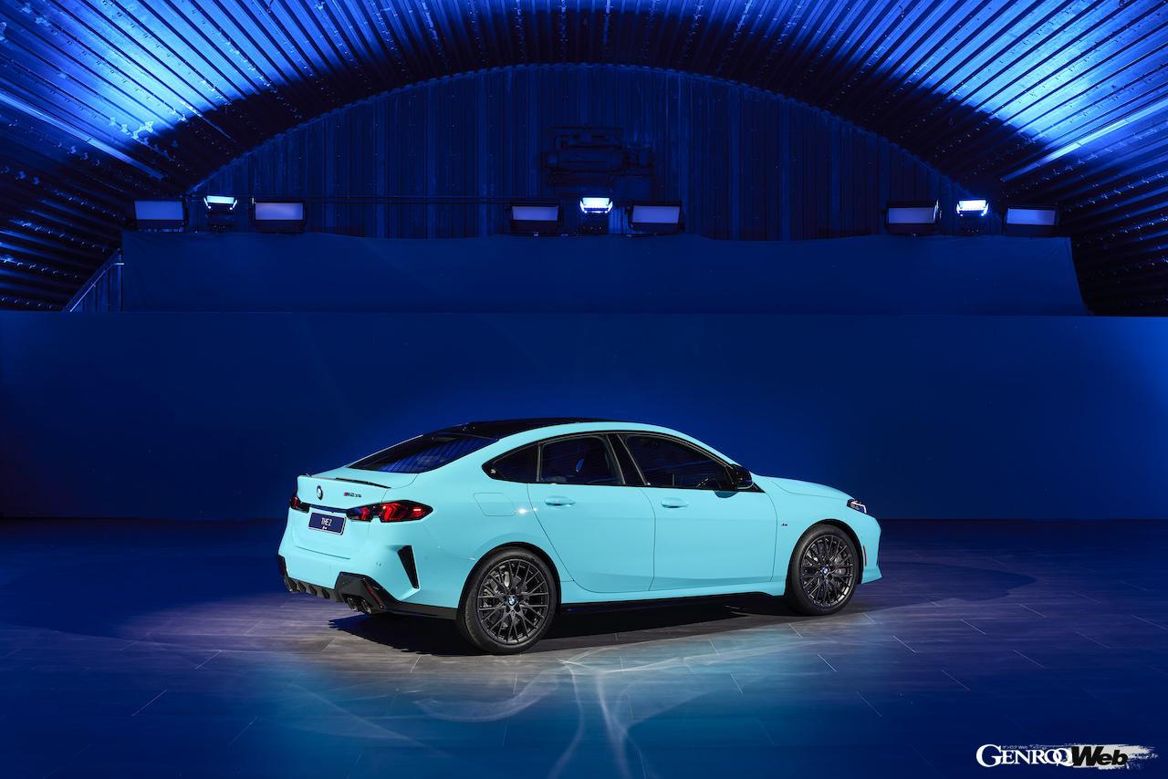 「BMW 2シリーズ グランクーペ」改良新型のエクステリア。