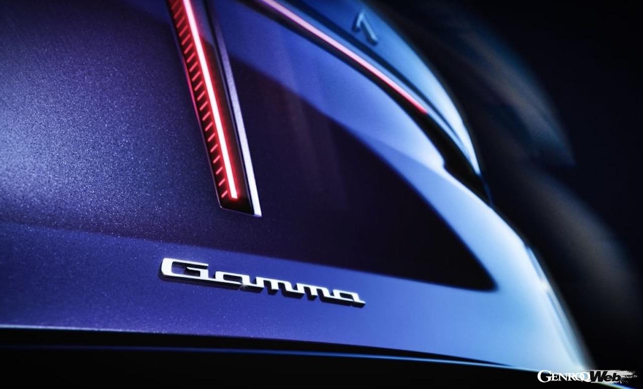 ランチアは、現在開発中のミドルサイズサルーン「ガンマ」を、イタリアのメルフィ工場で2026年から生産すると、改めて表明した。