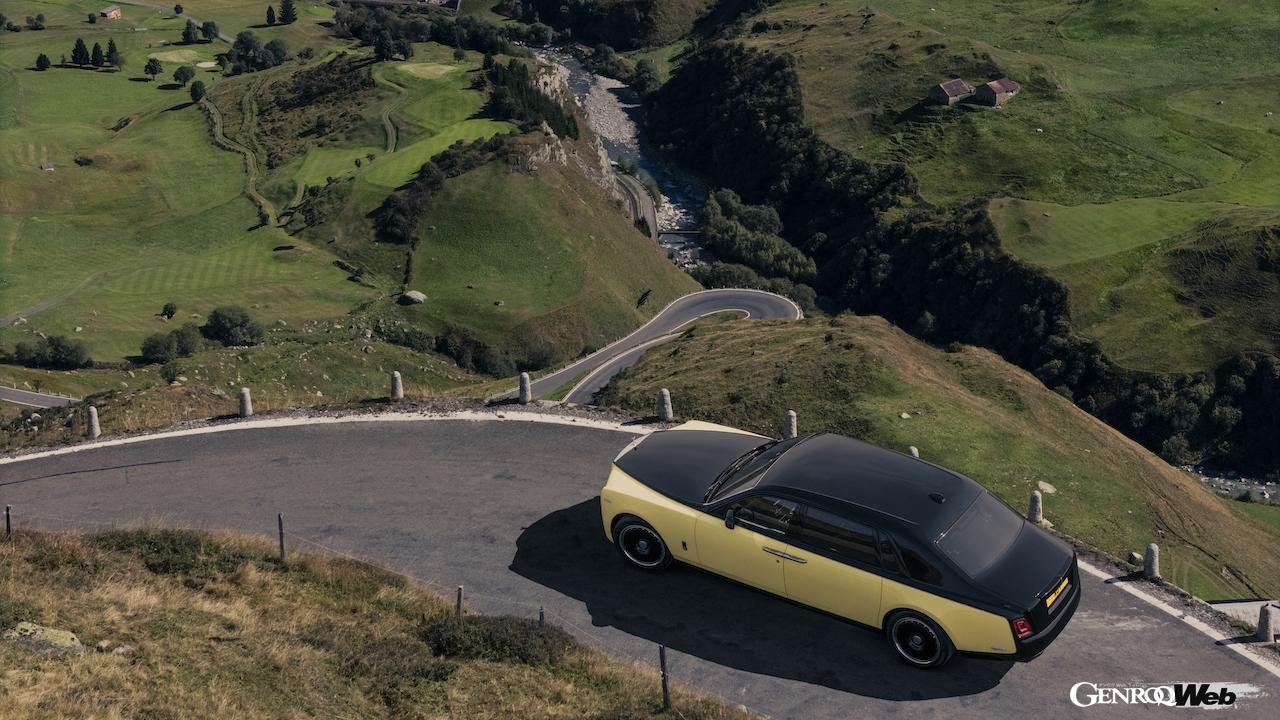 「ロールス・ロイス ファントム ゴールドフィンガー」のエクステリア。