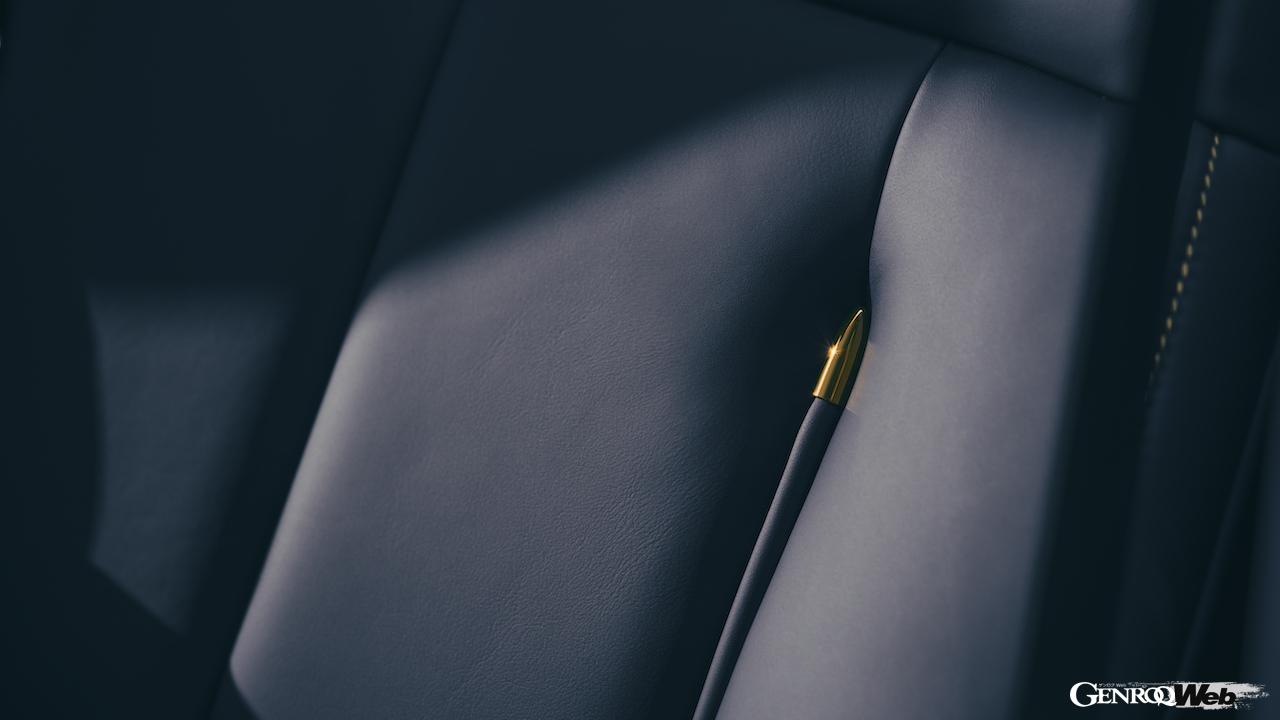 「ロールス・ロイス ファントム ゴールドフィンガー」のインテリア。